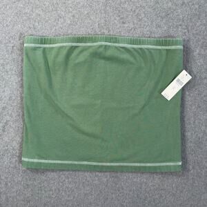 Pilcro Sunny Strapless Tube Top Women's X-Large Green Stretch Cropped New